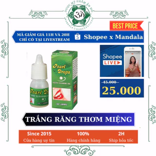 Dầu trắng răng thơm miệng pearl drop