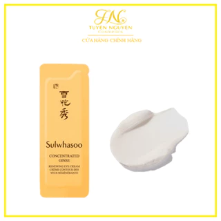 Gói Kem mắt nhân sâm Sulwhasoo 1ml