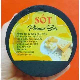 Xốt Phomai sữa ngọt thanh thơm ngậy phết bánh mỳ nướng  - hộp 500gr (sốt phomai)