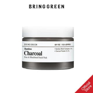 Mặt Nạ Than Tre Thu Nhỏ Lỗ Chân Lông BRING GREEN BAMBOO CHARCOAL PORE&BLACKHEAD FACIAL PACK 100ml