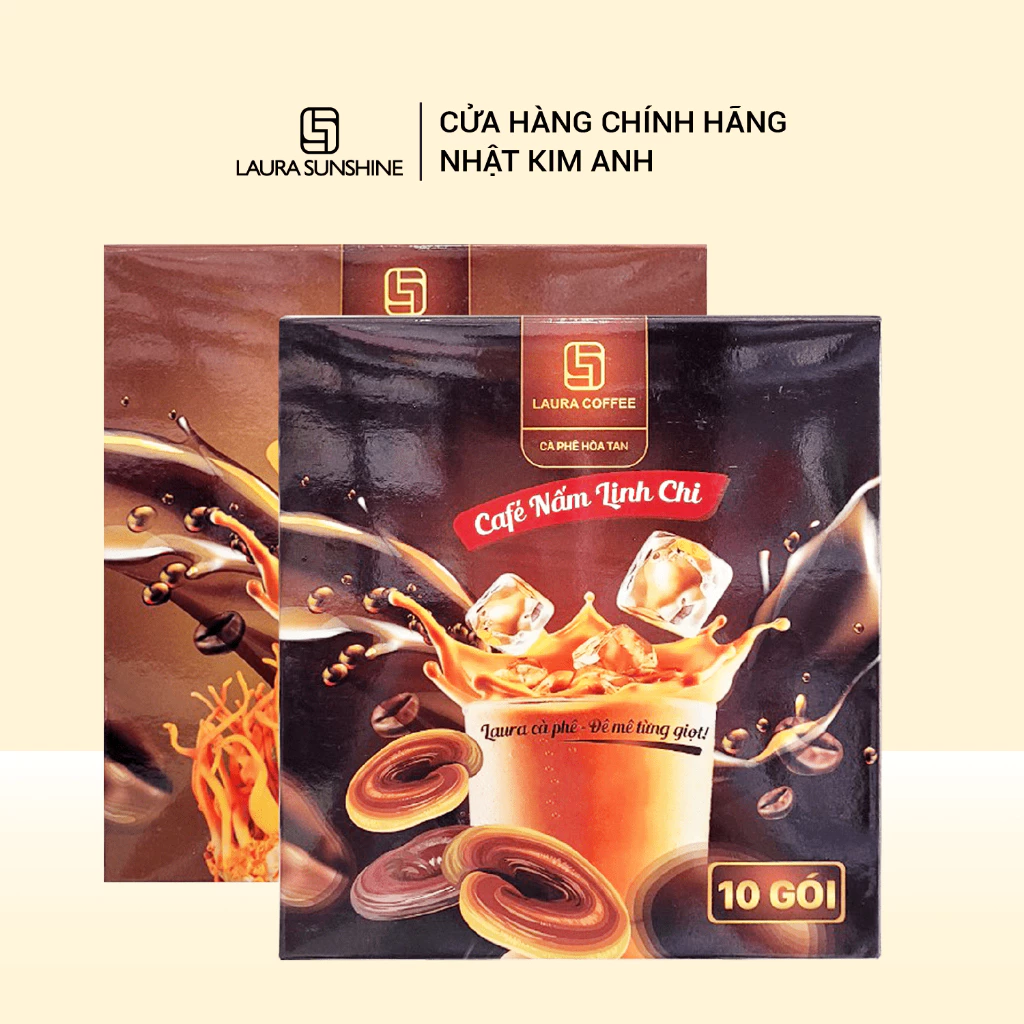 Cà phê hòa tan Laura Coffee  (Hộp 10 gói)