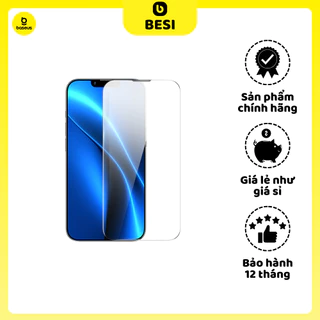 Kính cường lực All-glass Corning Tempered Glass EasyStick Film (Cellular Dust-proof) iP14 (Pack of 2)