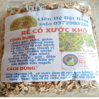 1kg rễ cây cỏ xước khô