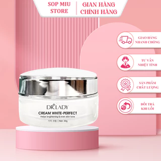 KEM NÁM DR.LADY CHÍNH HÃNG CỦA CREAM WHITE PECT DƯỠNG ẨM TRẮNG DA MỜ THÂM NÁM GIẢM NẾP NHĂN CHÍNH HÃNG MIUSTOREA