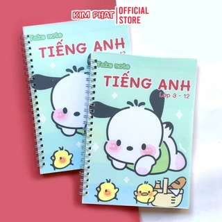 Sổ tay Take Note Tiếng Anh lớp 3 - 12 Lò Xo Kép - Khổ A5