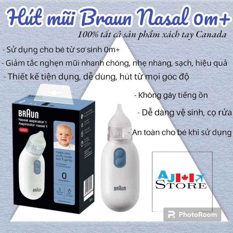 Máy hút mũi BrAun Nasal