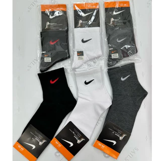 Tất/ vớ Nike cổ trung 100% cotton cao cấp khử mùi - Tất, vớ cho nam và nữ