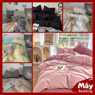 Bộ chăn ga gối Cotton Tici No Tag phối màu Mix & Match MÂY BEDDING - Bo chun theo yêu cầu - Đủ kích thước nệm