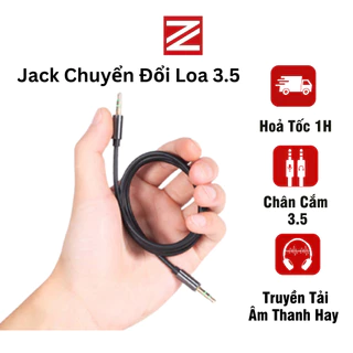 Jack chuyển đổi tai nghe 3.5 sang 3.5 cho loa chính hãng ZUZG YL1