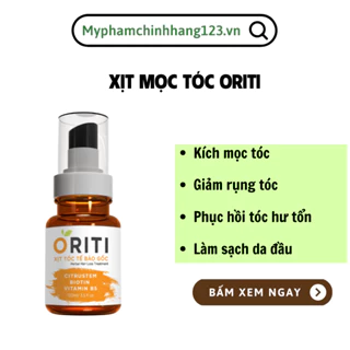 Xịt mọc tóc tế bào gốc ORITI Kích thích mọc tóc, ngăn rụng tóc ORITI dưỡng ẩm và phục hồi tóc hư tổn 100ml PHỤC HỒI TÓC