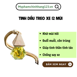 Tinh Dầu Treo Xe Ô Tô, Treo Phòng, Treo Tủ Quần Áo, Nhà Vệ Sinh không hộp giấy