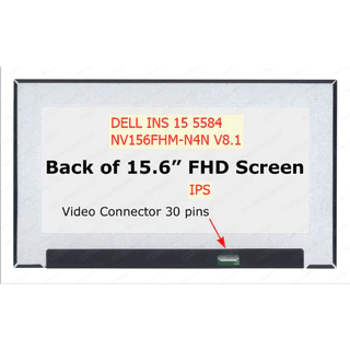 Màn hình laptop Dell Inspiron 15 5000 Series Inspiron 15 5584, NV156FHM-N4N V8.0 fit NV156FHM-N52 NV156FHM-N4H NV156FHM-