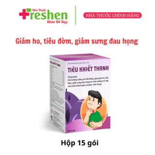 Cốm Tiêu Khiết Thanh - Ngăn ngừa và làm giảm triệu chứng viêm đường hô hấp (Hộp 15 gói)