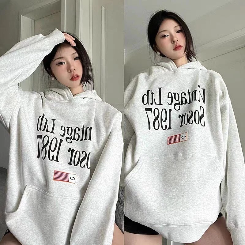 Áo Hoodie Nỉ Bông Form Rộng , Áo Khoác Hoodie Local Brand Unisex In Chữ 1987 Nam Nữ Mặc Siêu Đẹp