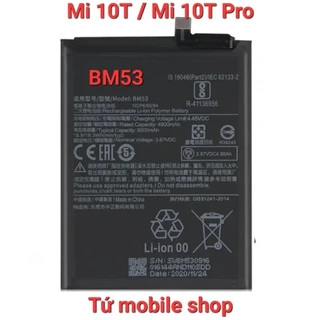 Pin Xiaomi Mi 10T 5G , Xiaomi Mi 10T Pro 5G , mã pin BM53