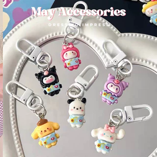 Móc Khóa Mini Hoạt Hình Sanrio Dễ Thương