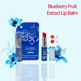 Son Dưỡng Giảm Thâm Có Màu Deold Blueberry Lip Balm (màu Đỏ Cam) 3.3g