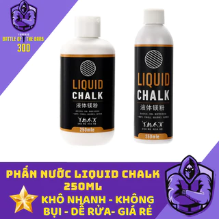 PHẤN NƯỚC LIQUID CHALK  250ml NHANH KHÔ tập leo núi,kéo co, hít xà, nâng tạ - VNBB300