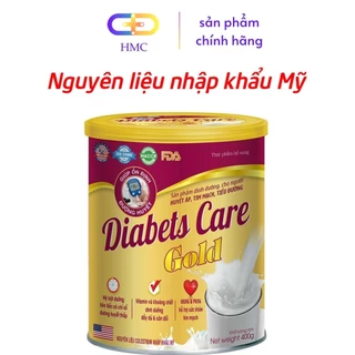 [Hộp 900g ] Sữa tiểu đường Diabets Care Gold dành cho người huyết áp, tiểu đường, tim mạch –