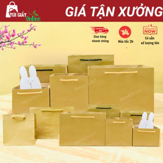 10 Túi giấy kraft vuông đựng hộp cơm, túi kraft nhật đựng hộp sầu riêng, túi giấy đựng bánh bao