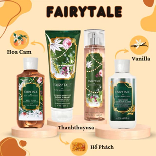 [ FairyTale ] Bộ Sản Phẩm Sữa Tắm - Lotion - Body Mist Xịt Thơm Toàn Thân Bath & Body Works