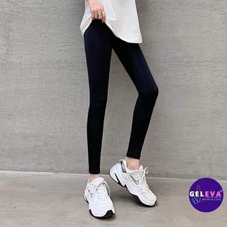 Quần Legging Dài Nữ Giá Rẻ - Quần Legging Nữ Tập Gym Lưng Cao Bó Sát Nâng Mông. Chất Liệu Thun Co Dãn Mềm Mịn Thoáng