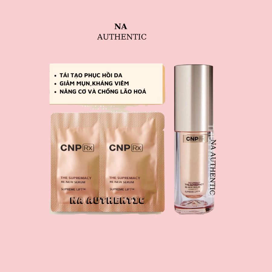 Gói sample Tinh chất tái tạo da, serum trẻ hóa da CNP RX - NA Authentic