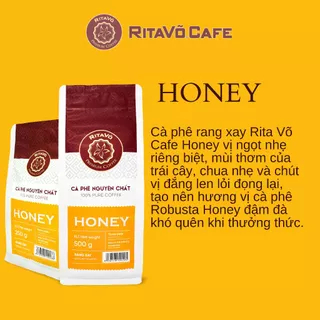 Cà phê rang xay Rita Võ Cafe Honey 250g