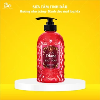 Sữa tắm tinh dầu cấp ẩm Moist Diane Oil in Body Soap Chardonnay Nhật Bản hương nho trắng 500ml