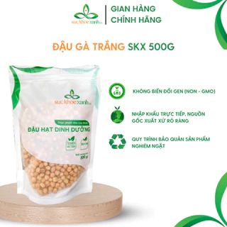 Combo 2 túi đậu gà trắng nhập khẩu Canada (Mỗi túi 500g)