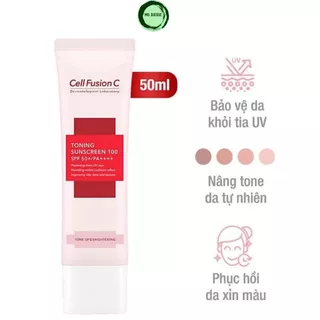 Kem Chống Nắng Nâng Tone Da Cell Fusion C Brightening Tone Up Sunscreen 50ml