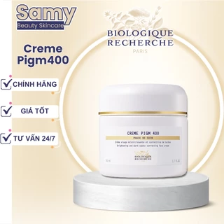 [Công ty | Creme PIGM 400] Kem Dưỡng Mờ Nám ,Tàn Nhang, Đốm Nâu & Làm Sáng Da Creme PIGM 400 Biologique Recherche BR