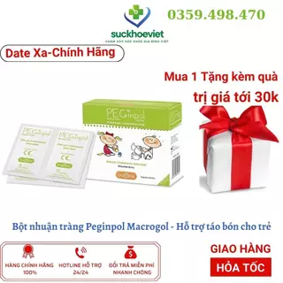 PEGINPOL 3350 - Táo bón không còn lo lắng 100g bột