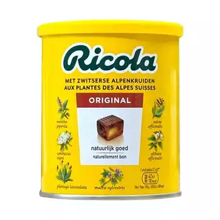 Kẹo ngậm ho không đường ricola original herb thảo mộc tự nhiên the mát Healthy care quatangme.com.vn