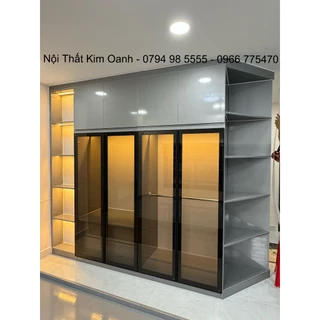 TỦ QUẦN ÁO CÁNH KÍNH SIÊU ĐẸP - GIÁ TẬN XƯỞNG NHẬN THEO YÊU CẦU