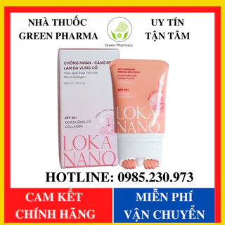 Kem Dưỡng Da Cổ LOKA NANO - Làm trắng da dưỡng ẩm cho da cổ săn chắc