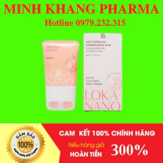 Kem Dưỡng Da Cổ LOKA NANO - Chống Lão Hóa Giảm Mờ Nếp Nhăn Dưỡng ẩm cho da cổ săn chắc