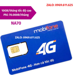SIM 4G Mobifone Có Sẵn Gói Mạng Giá Rẻ Miễn Phí Data Gọi Thoại Chỉ Từ 70k/Tháng - Sim Mua về Dùng luôn