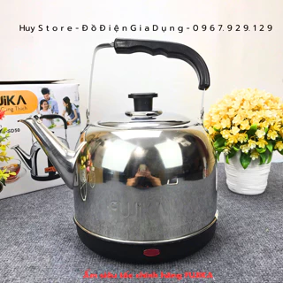 Ấm Siêu Tốc Inox Fujika FJ-SD50 , Siêu Điện Đun Nước Nhanh Tiện ích Tự Ngắt Khi Sôi Cho Gia Đình Đông Người Huy Store