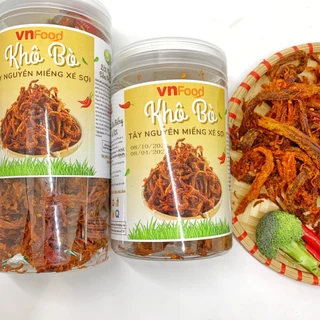 Khô Bò Tây Nguyên Xé Sợi 300-500Gr VnFood | Đặc Sản Tây Nguyên