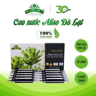 Cao atiso Ngọc Duy Đà Lạt có đường dễ uống, tiện lợi, mát gan, dễ ngủ, giảm mụn, đẹp da dạng hộp 10 ống