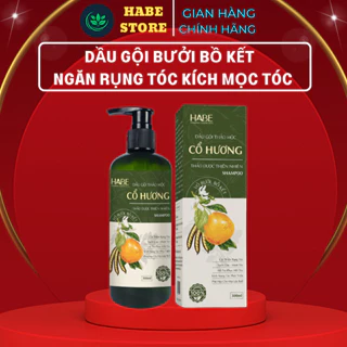 Dầu Gội Bưởi Bồ Kết, dầu gội ngăn rụng tóc kích thích mọc tóc, sạch gàu ngứa dưỡng tóc cùng Cổ Hương