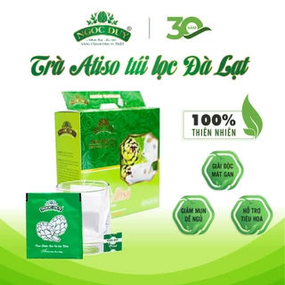 Trà atiso túi lọc Ngọc Duy Đà Lạt loại đặc biệt 100% atiso giải độc gan, ngừa tiểu đường, thanh nhiệt hộp 50 túi 100g