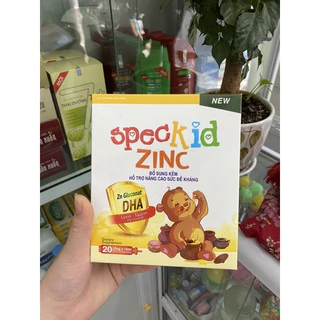 SPECKID ZINC -bổ sung kẽm  và khoáng chất, hộp 20 ống 10ml