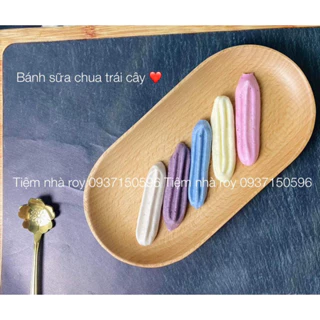 (900ml) Bánh Sữa Chua Trái Cây Thanh Dài, Bánh Ăn Dặm Cho Bé Từ 6 Tháng Tuổi