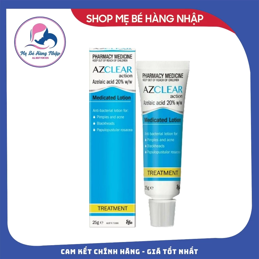 Kem bôi đa năng AZCLEAR AZELAIC ACID 20%