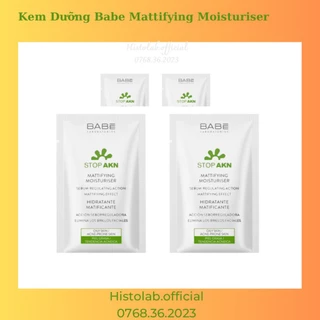 1 sample 2ml - Kem Dưỡng Babe Mattifying Moisturiser