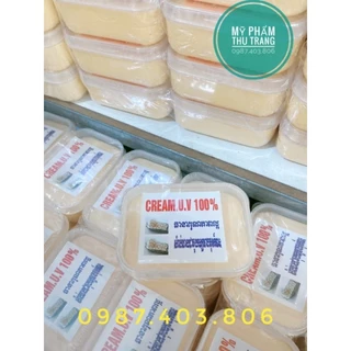 Kem trắng da 100g hũ vuông