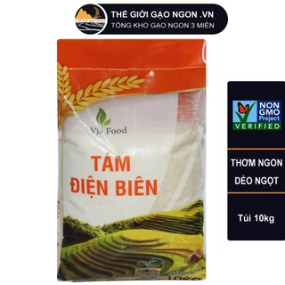 Gạo Tám Điện Biên Việt Nhật -  Túi 10kg Thượng Hạng - Giá Sỉ, Date mới