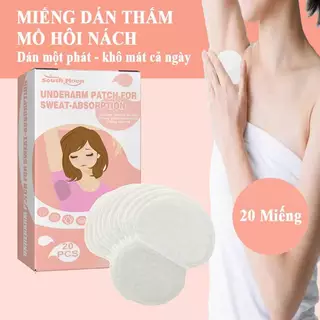 Miếng dán mồ hôi nách ITANA Hộp 20 miếng khử mùi mồ hôi nách